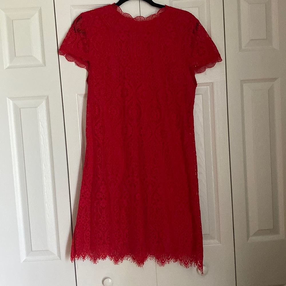 Red Lace Dress